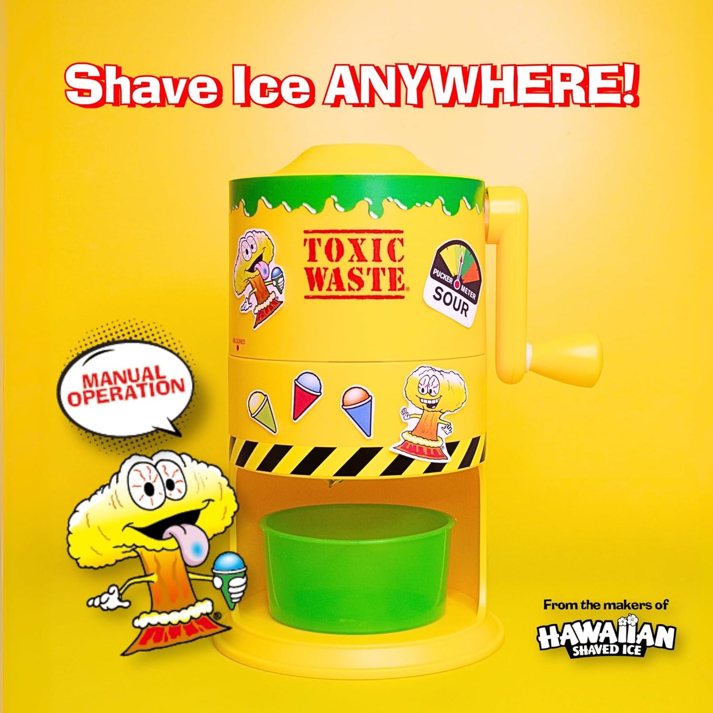 TOXIC WASTE Mini Snow Cone Machine