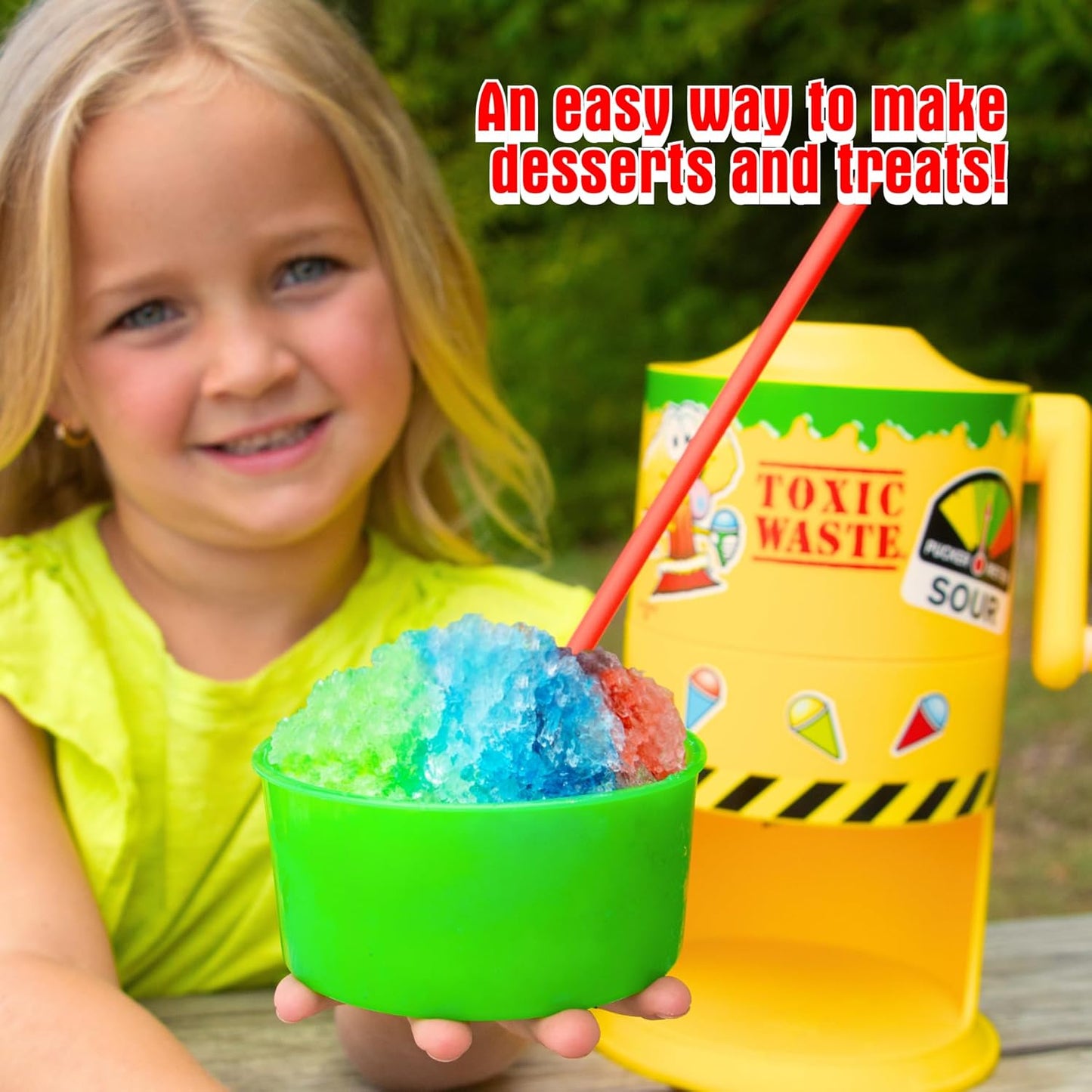 TOXIC WASTE Mini Snow Cone Machine