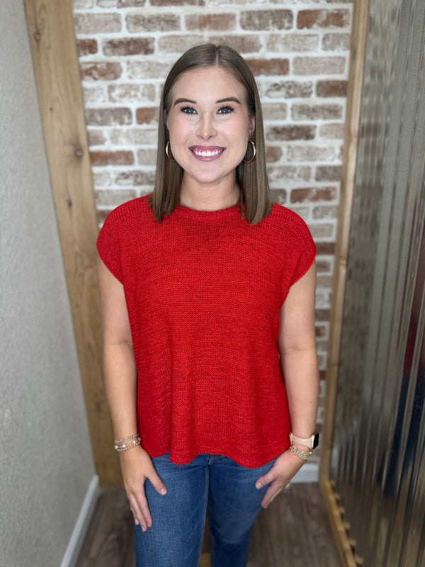 Lana Oversized Crew Neck Top
