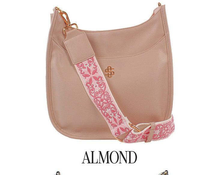 Simply Southern Leather Satchel bag - Almond