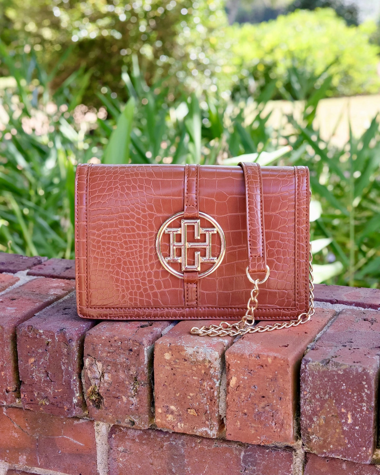 Cecilia Circle Logo Handbag