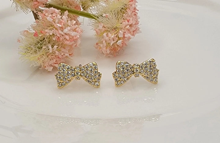 Remy Bow Earrings