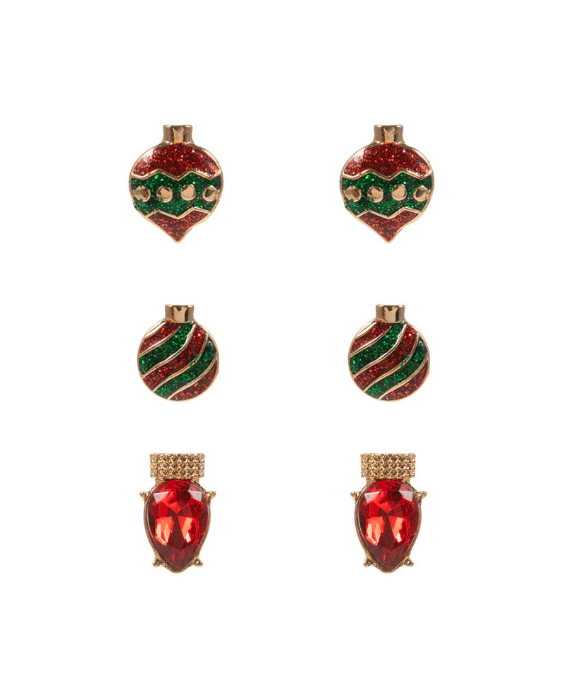 Holly Jolly Earring Set