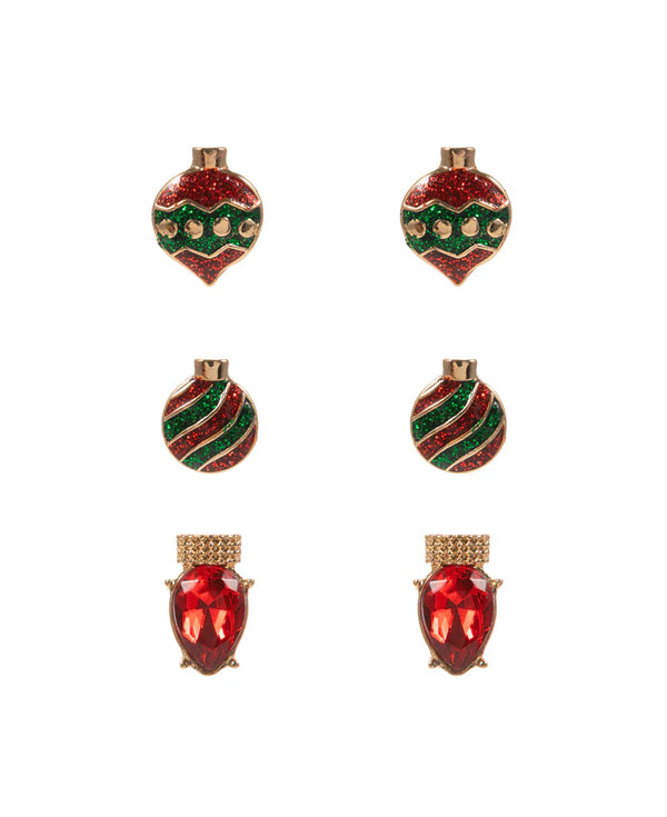 Holly Jolly Earring Set