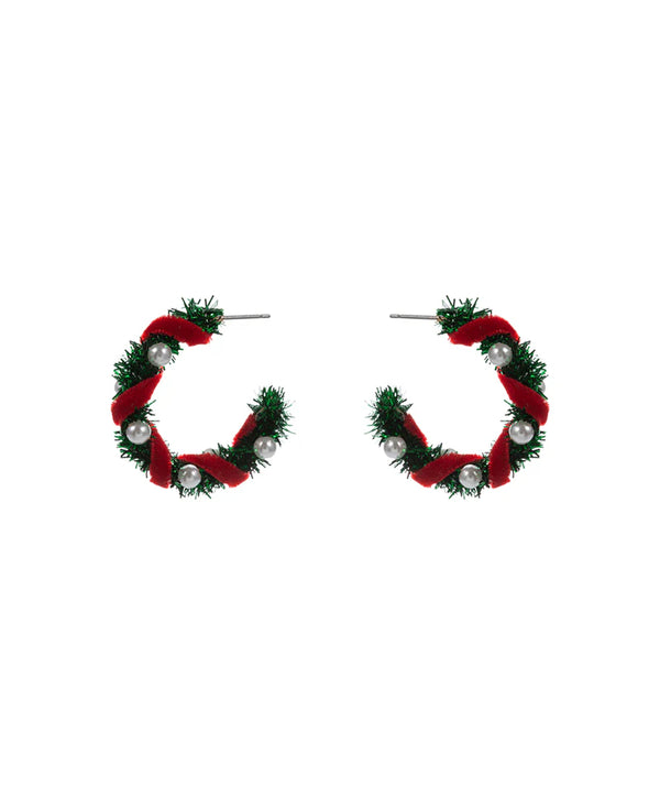 Sleigh Ride Wreath Hoops