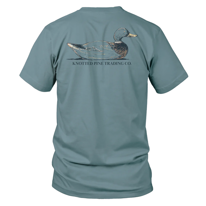 MALLARD DECOY SHORT SLEEVE - ICE BLUE