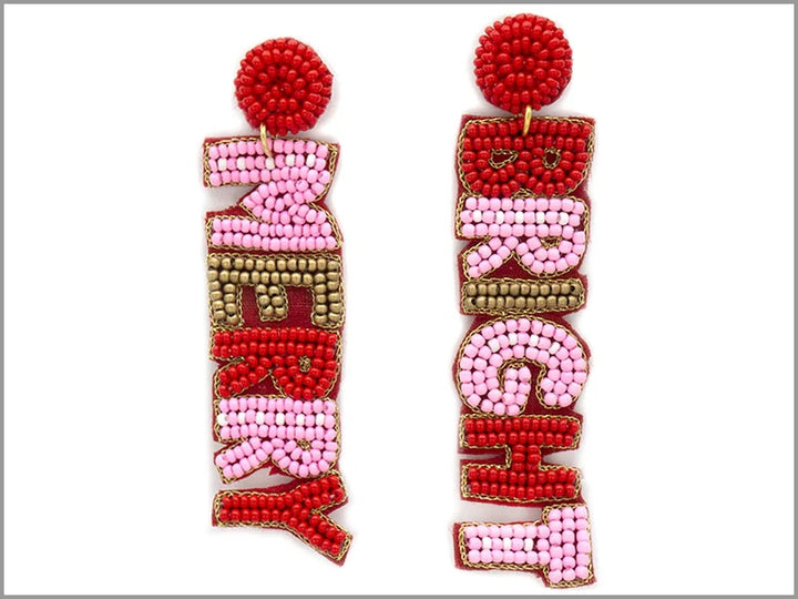 Merry & Bright Beaded Earrings