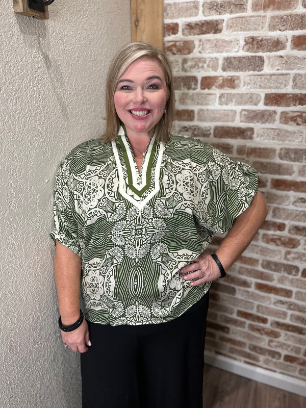 Here's the Thing Top| Curvy