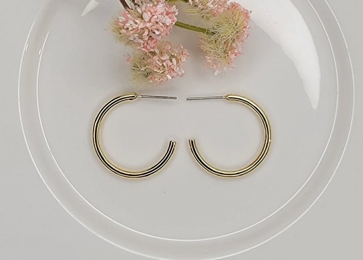 Kate Gold Hoops