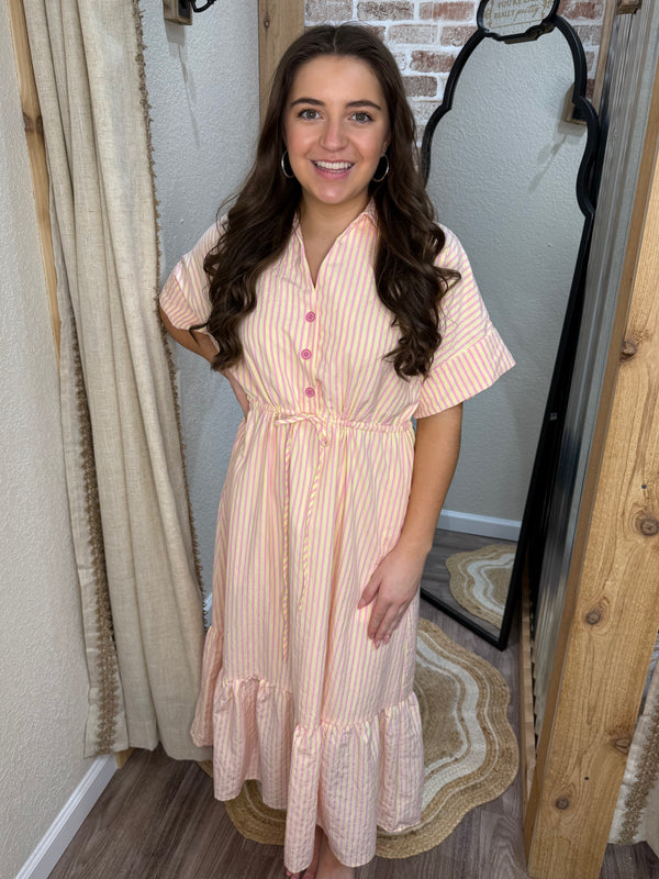 Chasing Sunshine Midi Dress