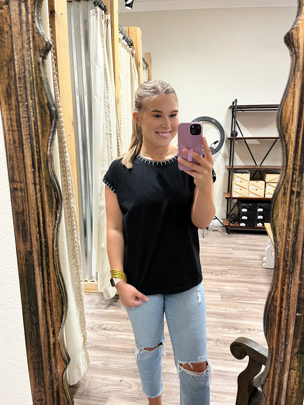 The Everyday Edge Top|Black