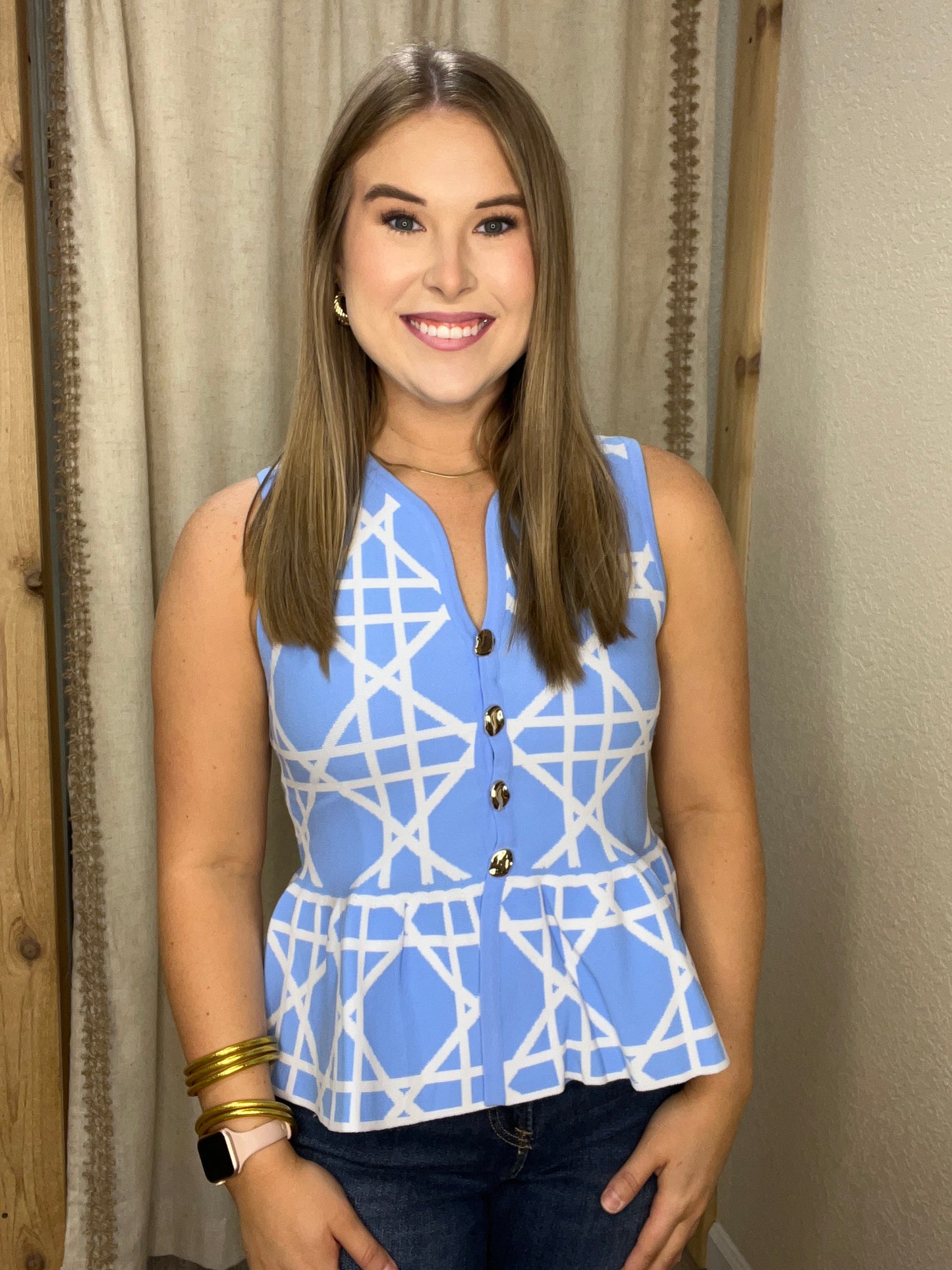 Something Blue Top