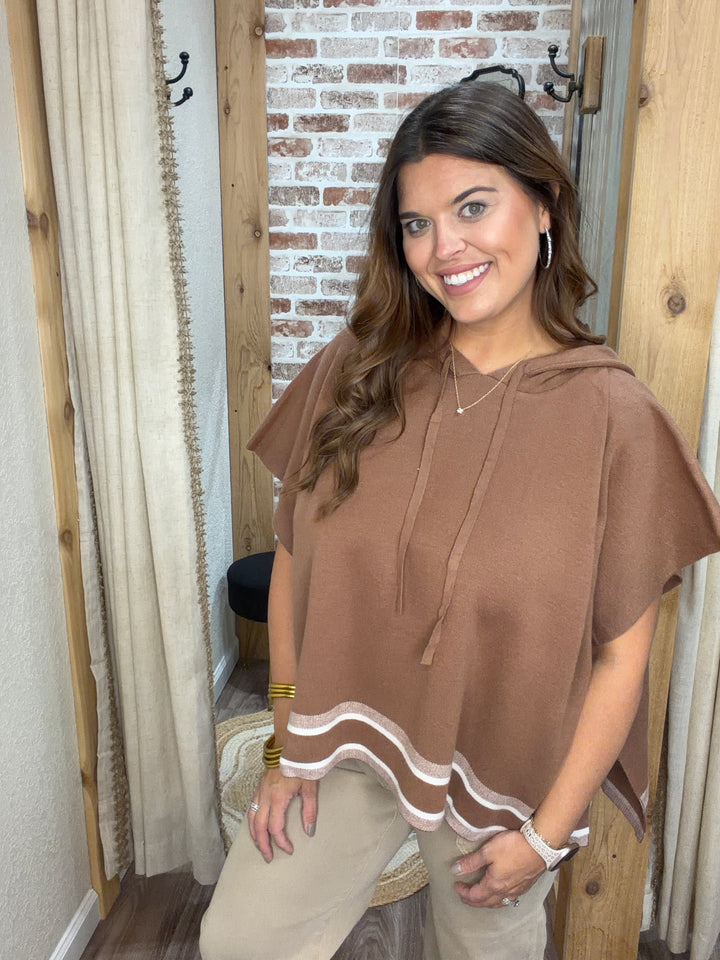 The Zoey Mocha Sweater Top