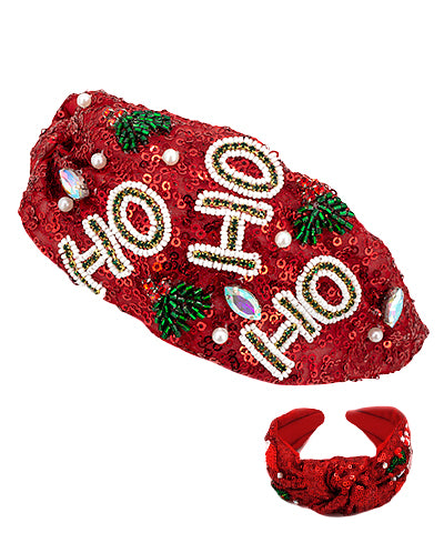 HO HO HO Headband