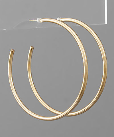 60mm Gold Hoops