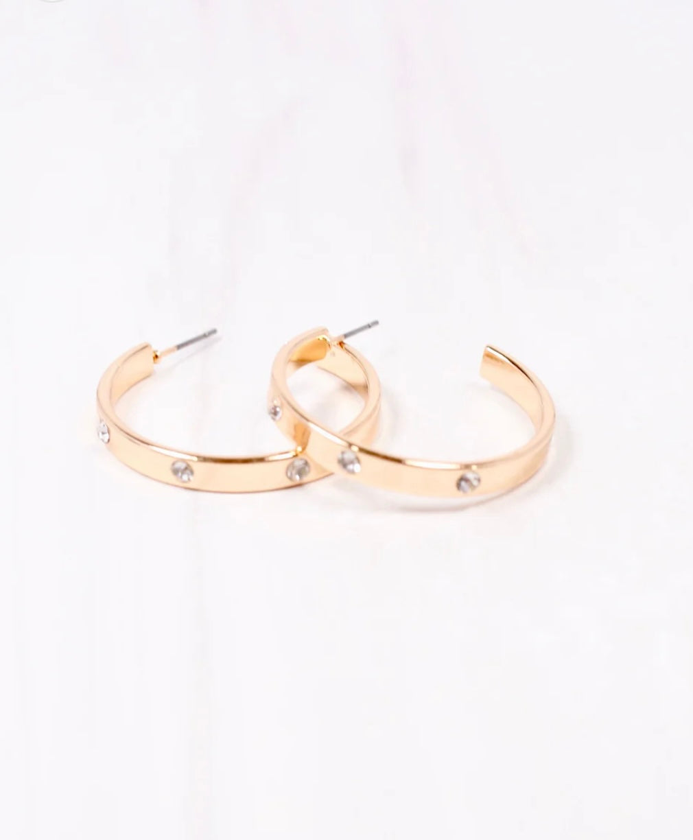 Bridges Hoop Earrings