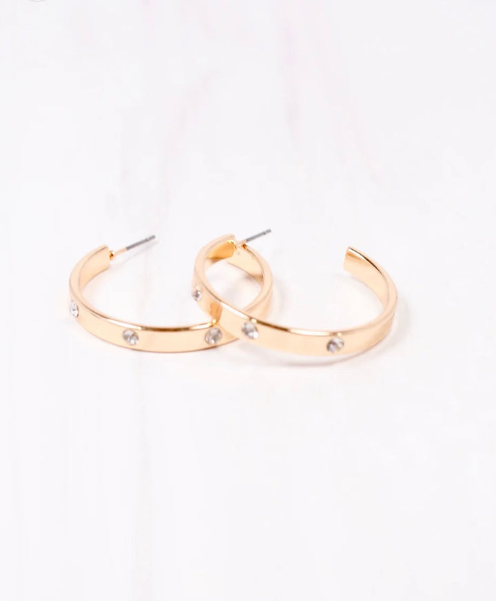 Bridges Hoop Earrings