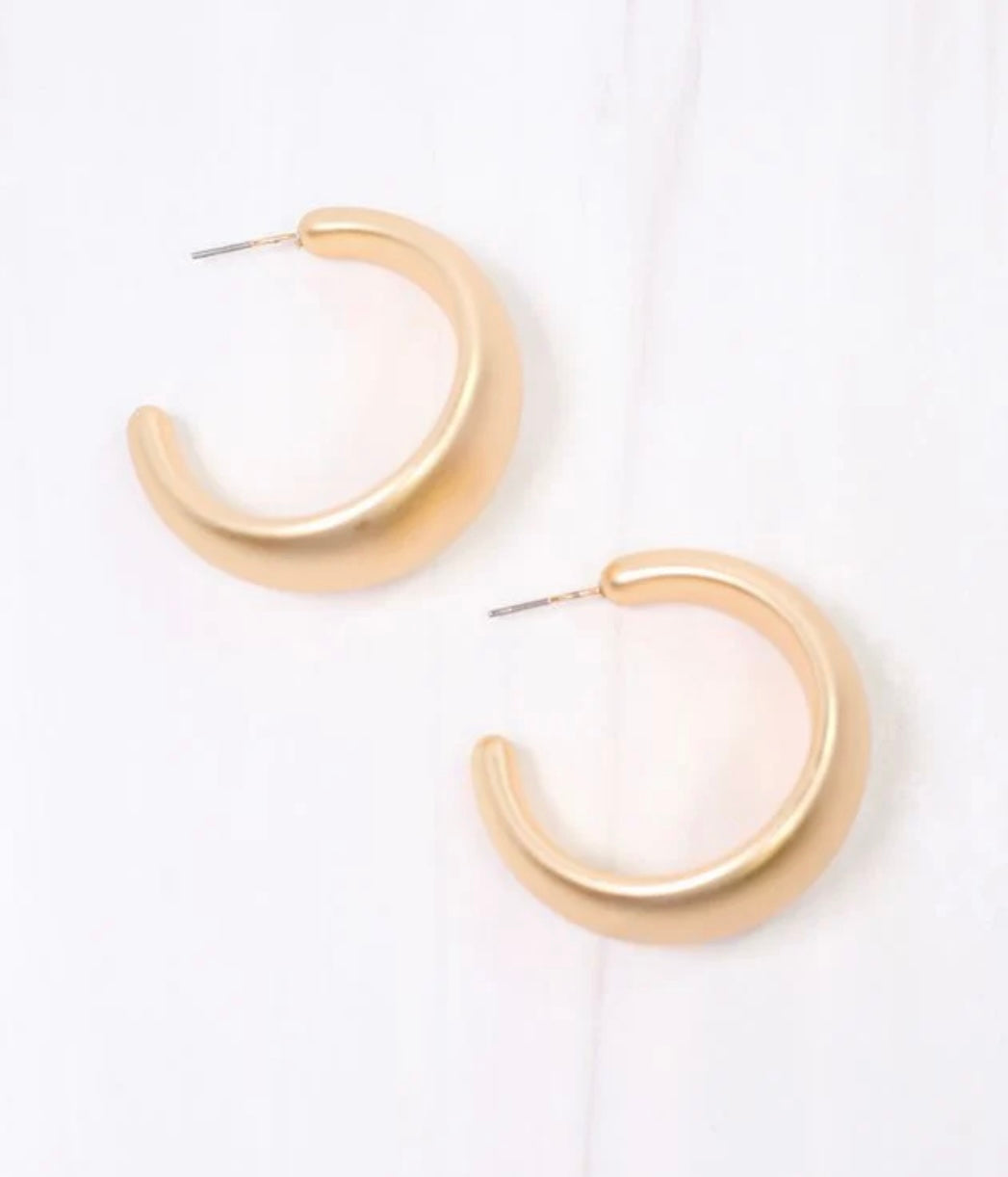 Ridgeway Hoop Earrings