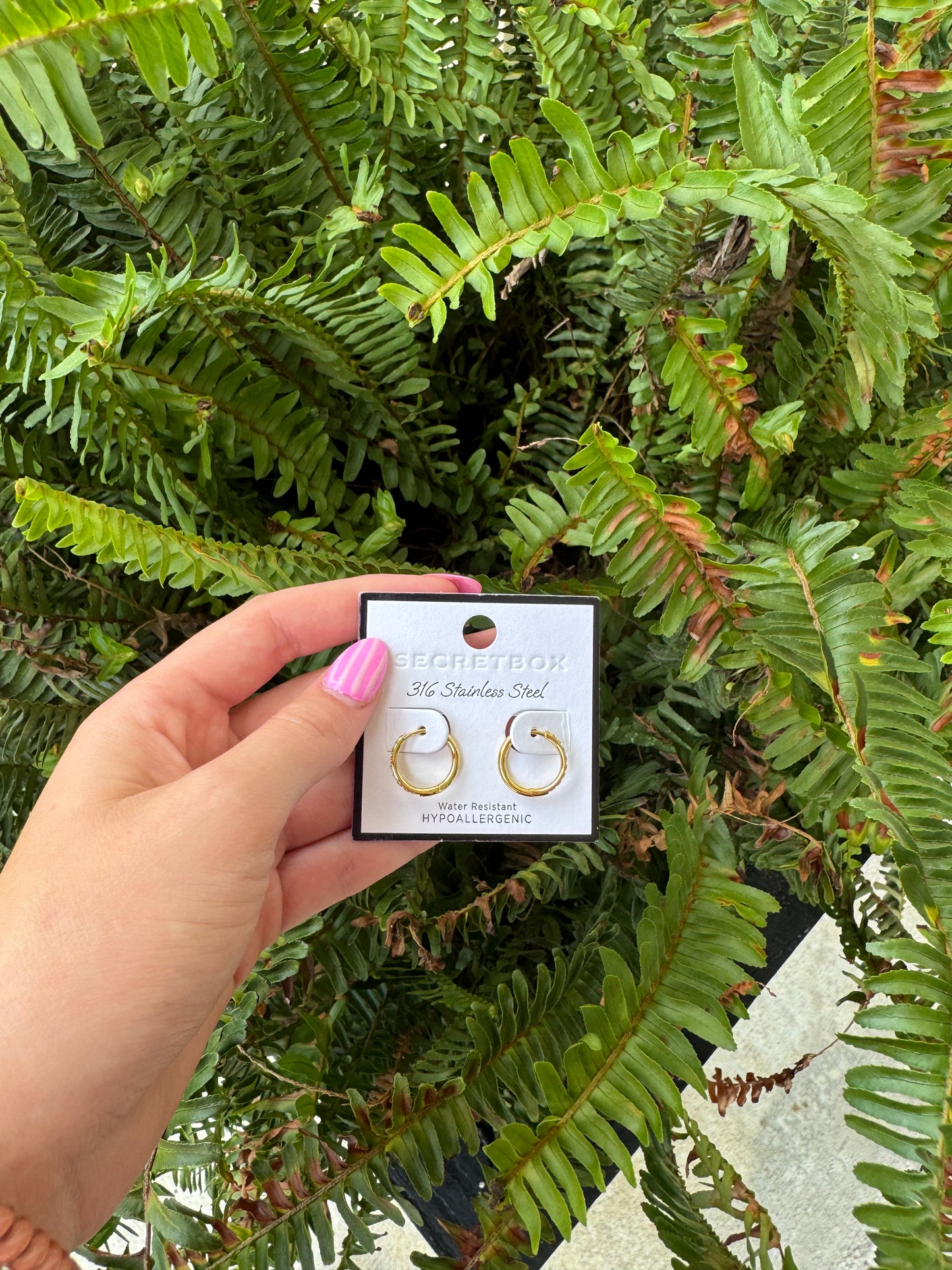Simply Gold Hoops