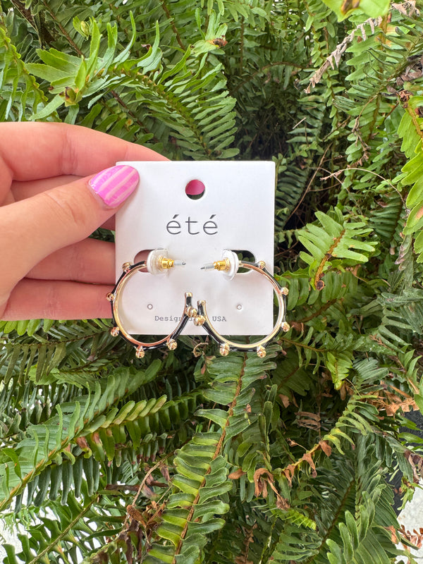 James Dotted Hoops