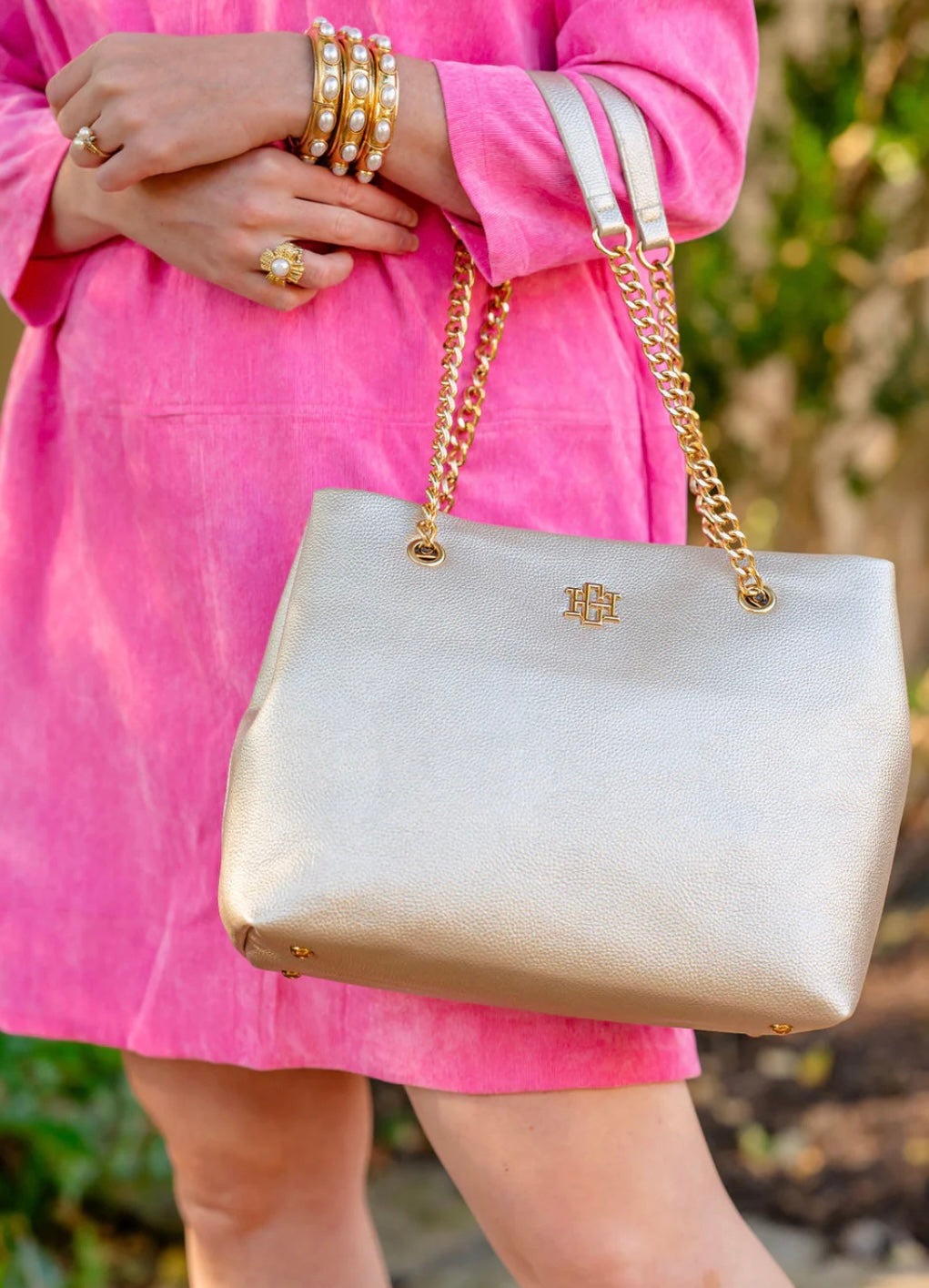 Blair Tote-Pearl