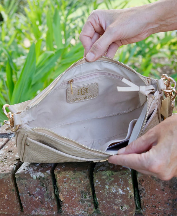 Paxton Crossbody-Tan