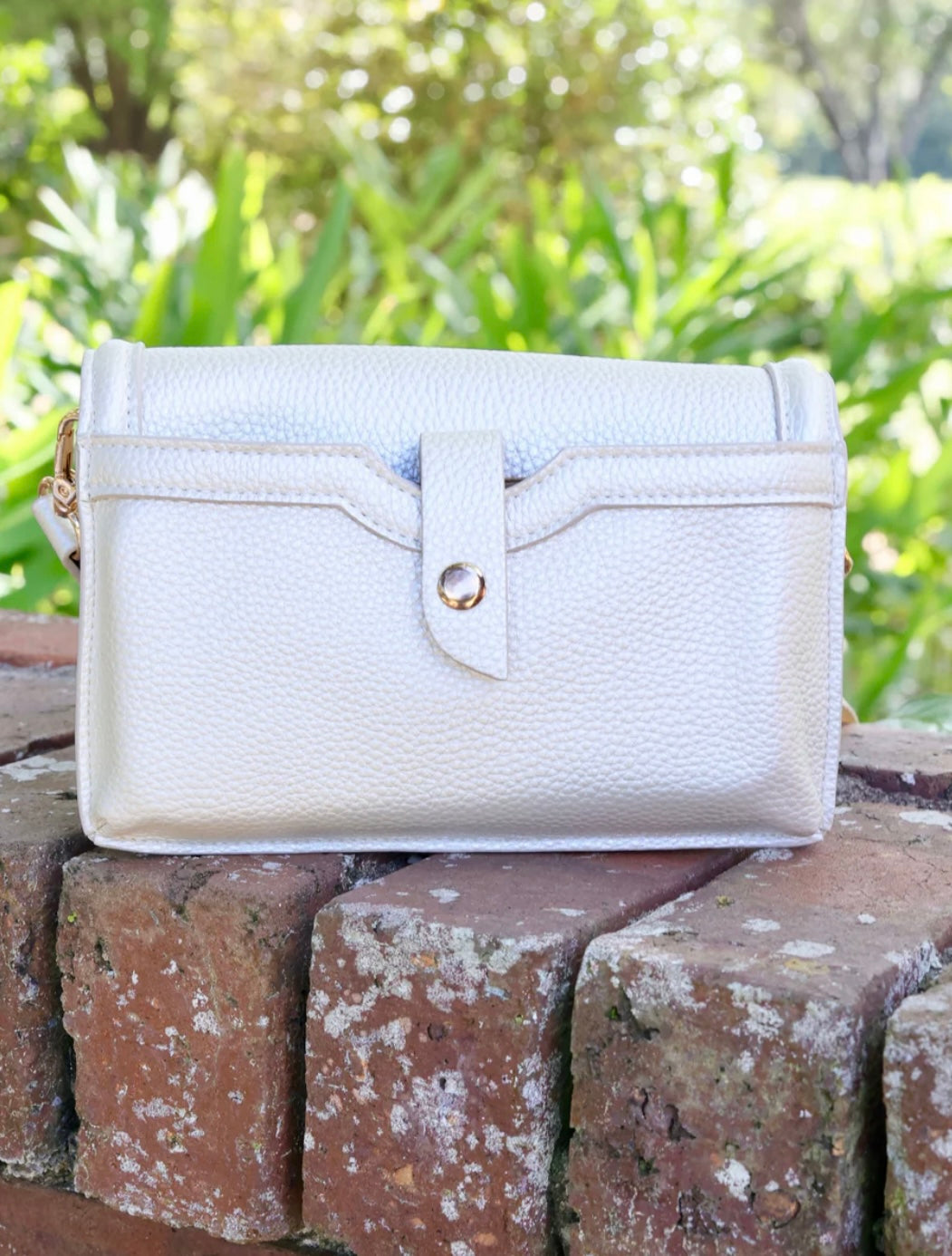 Maverick Crossbody-Pearl