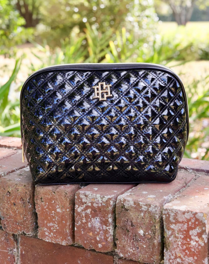 Capri Cosmetic Bag-Black