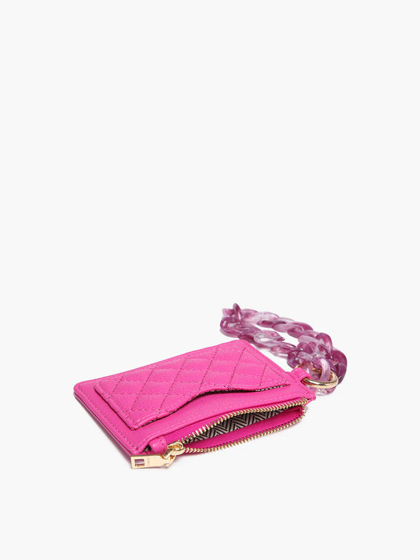 Rhodes Quilted Bangle Wristlet
