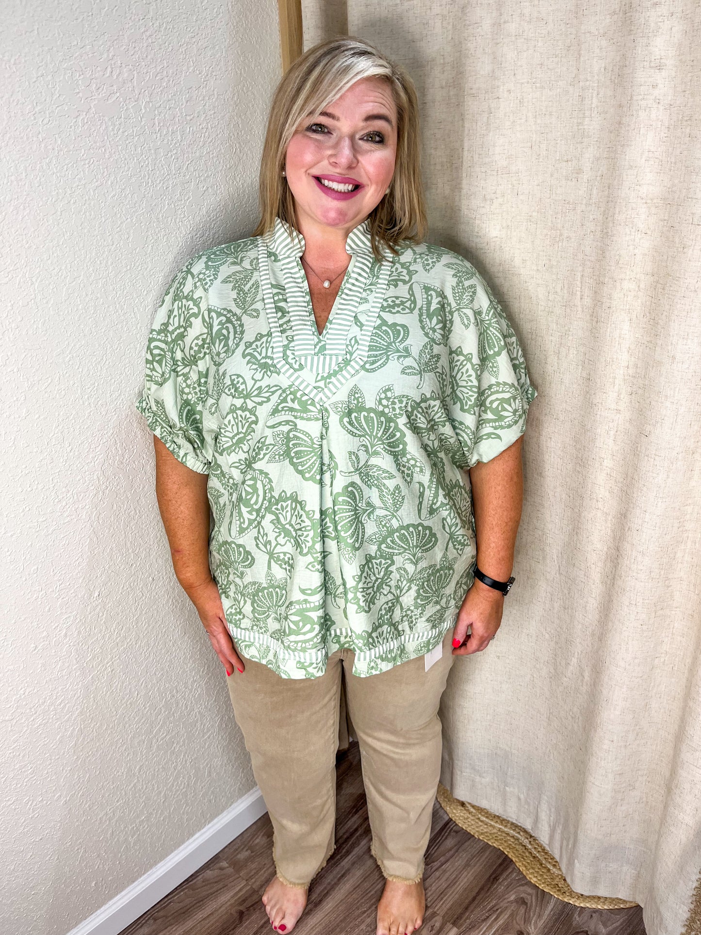 Curvy Sadie Acid Washed Jeans| Ash Mocha