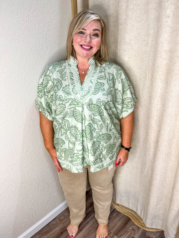 Curvy Sadie Acid Washed Jeans| Ash Mocha