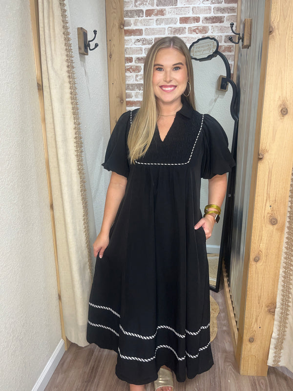 Timeless Grace Midi Dress