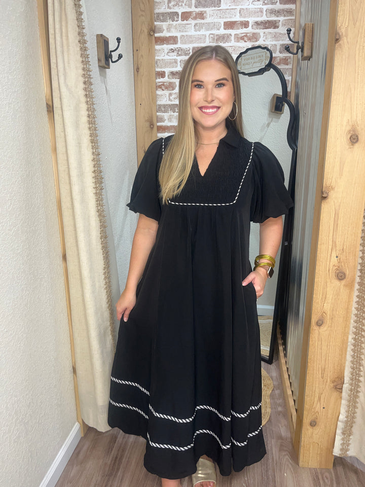 Timeless Grace Midi Dress