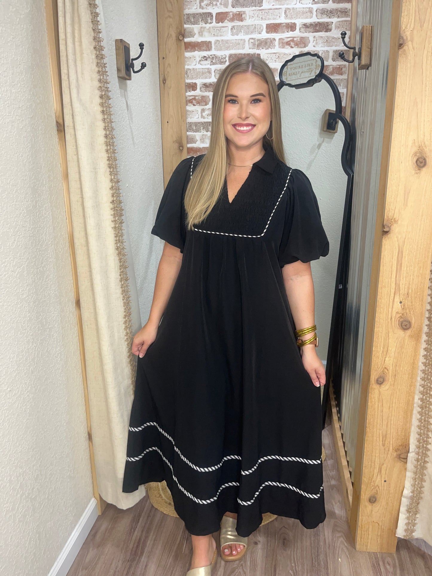 Timeless Grace Midi Dress