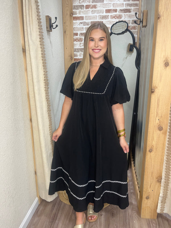 Timeless Grace Midi Dress