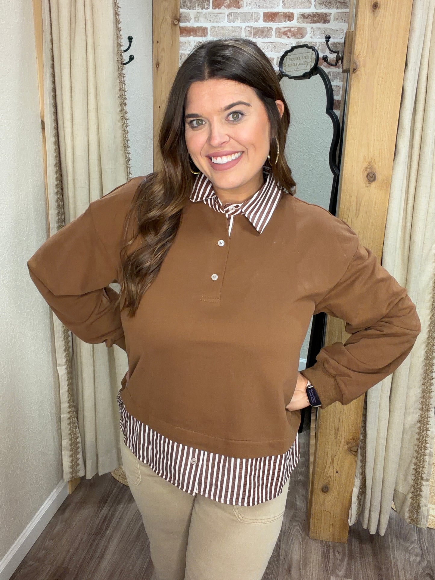 Line & Lovely Top