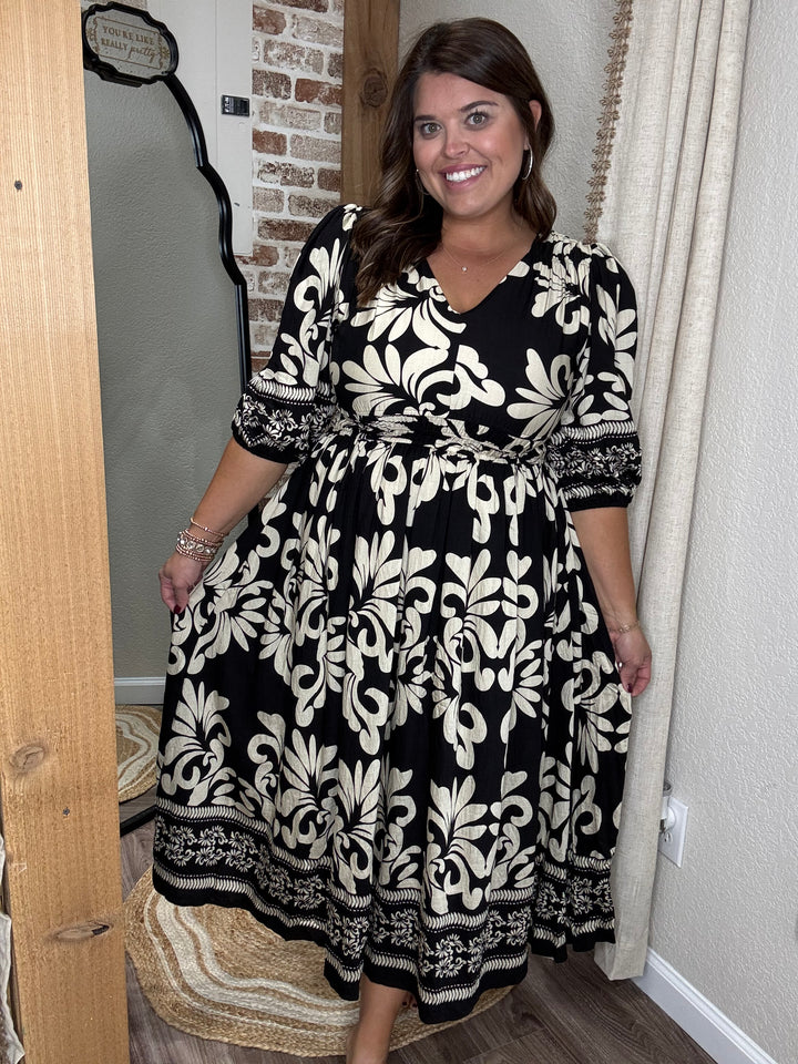 Charity Printed Mini Dress