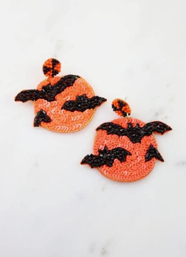 Spooky Bat Earrings