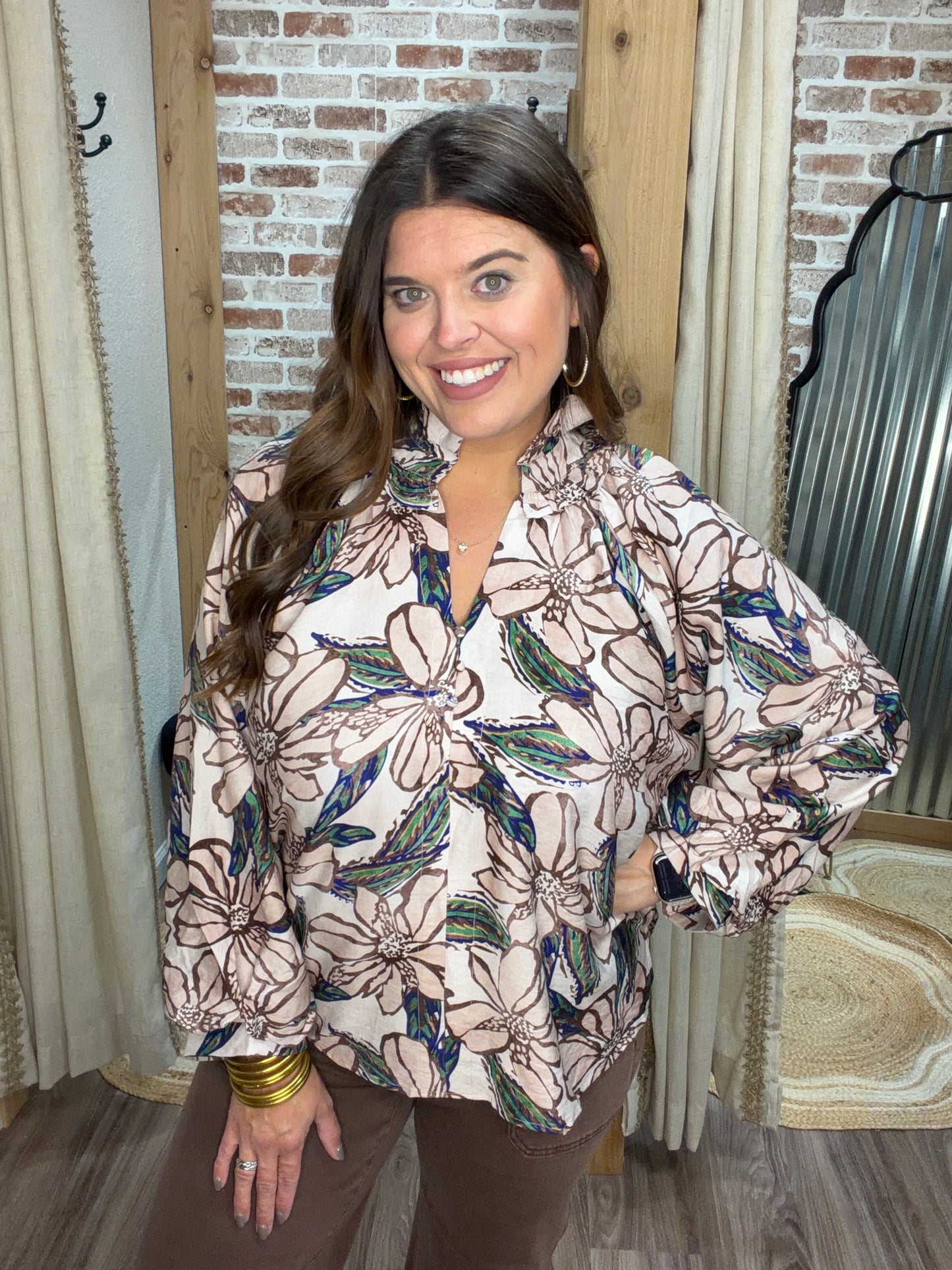 Hidden Joy Floral Top