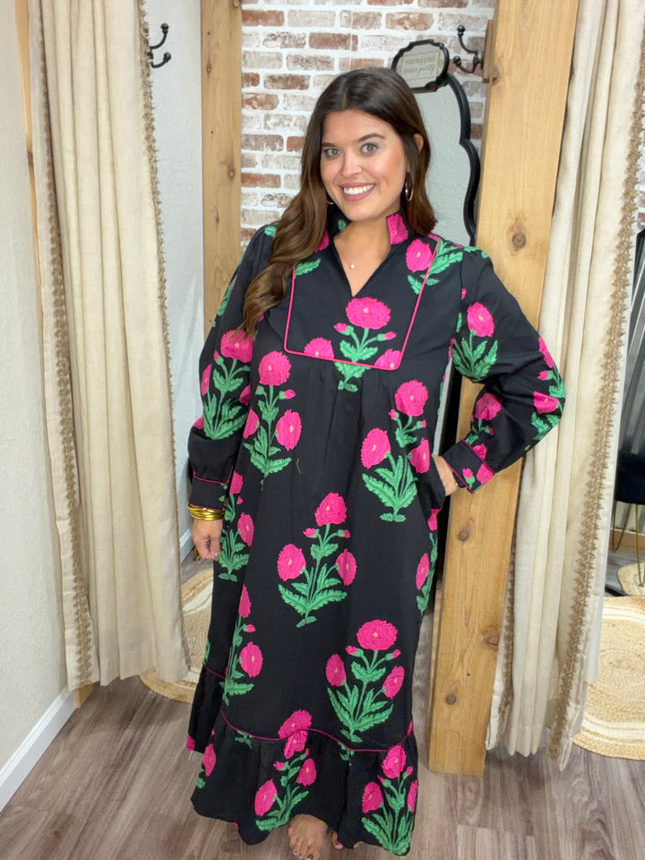 If You Insist Floral Midi Dress