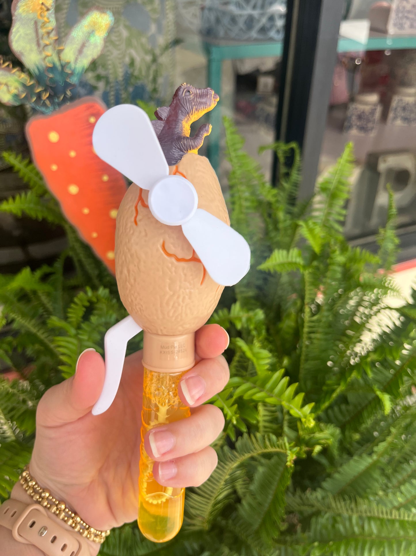 Dino Bubble Fan