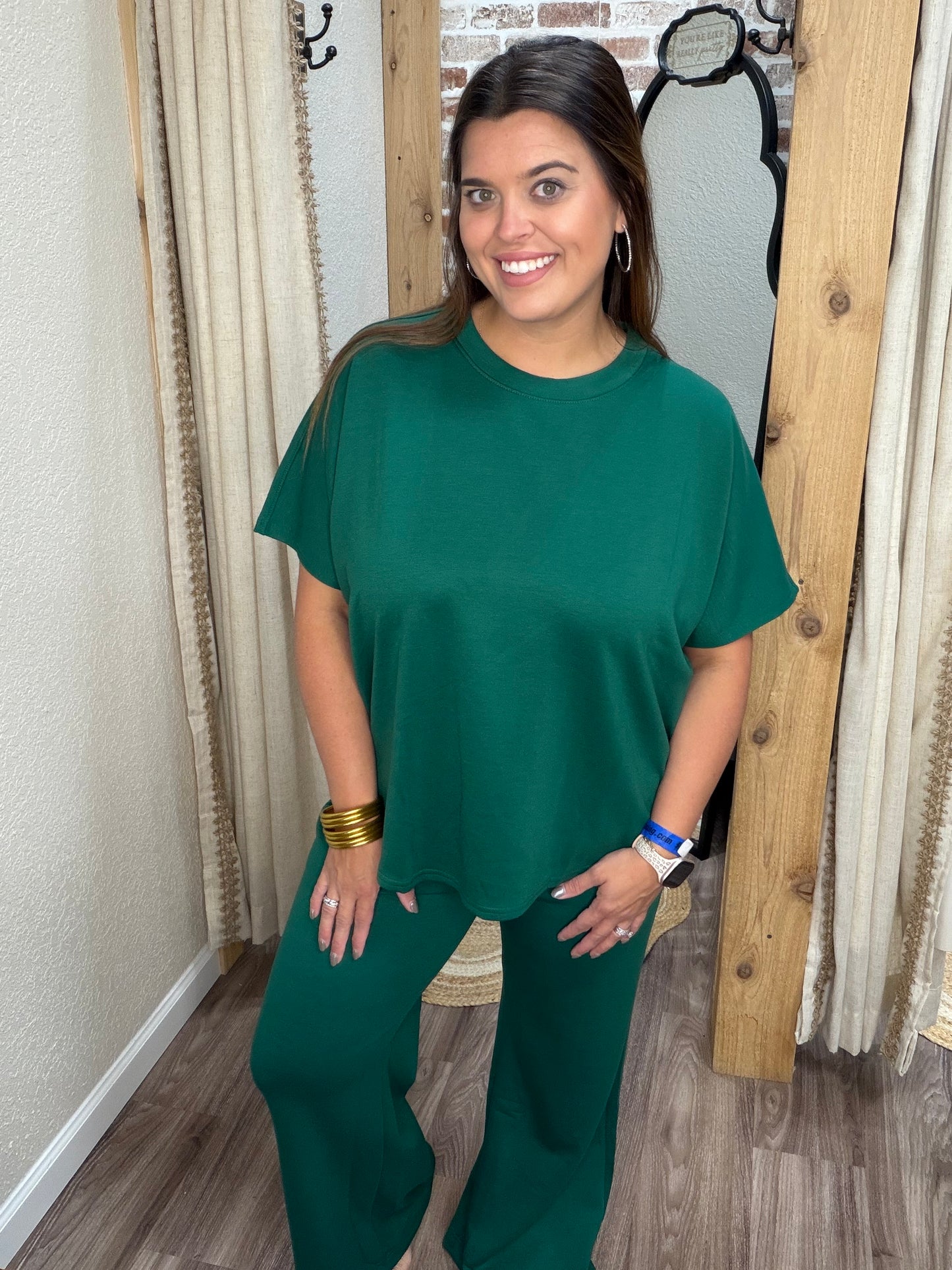 Curvy Hattie Set| Hunter Green