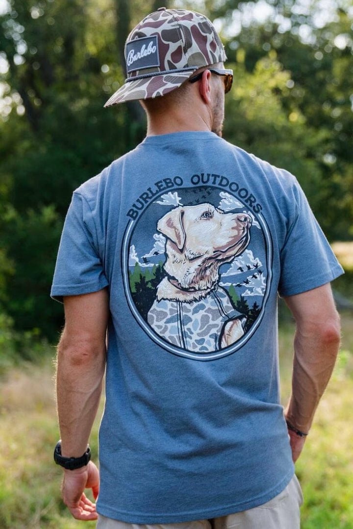 Camo Hunting Dog T-shirt