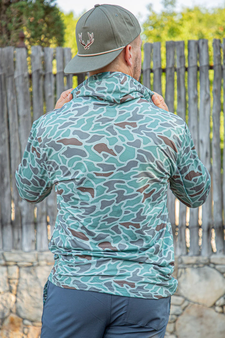 Retro Duck Camo Performance Hoodie