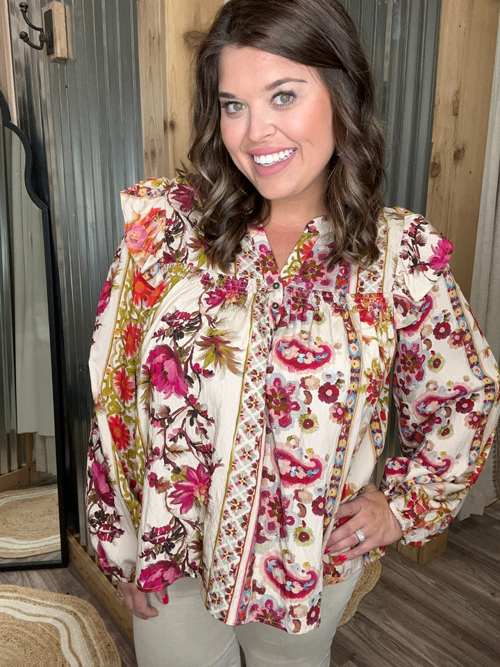 Rosalie Garden Party Top