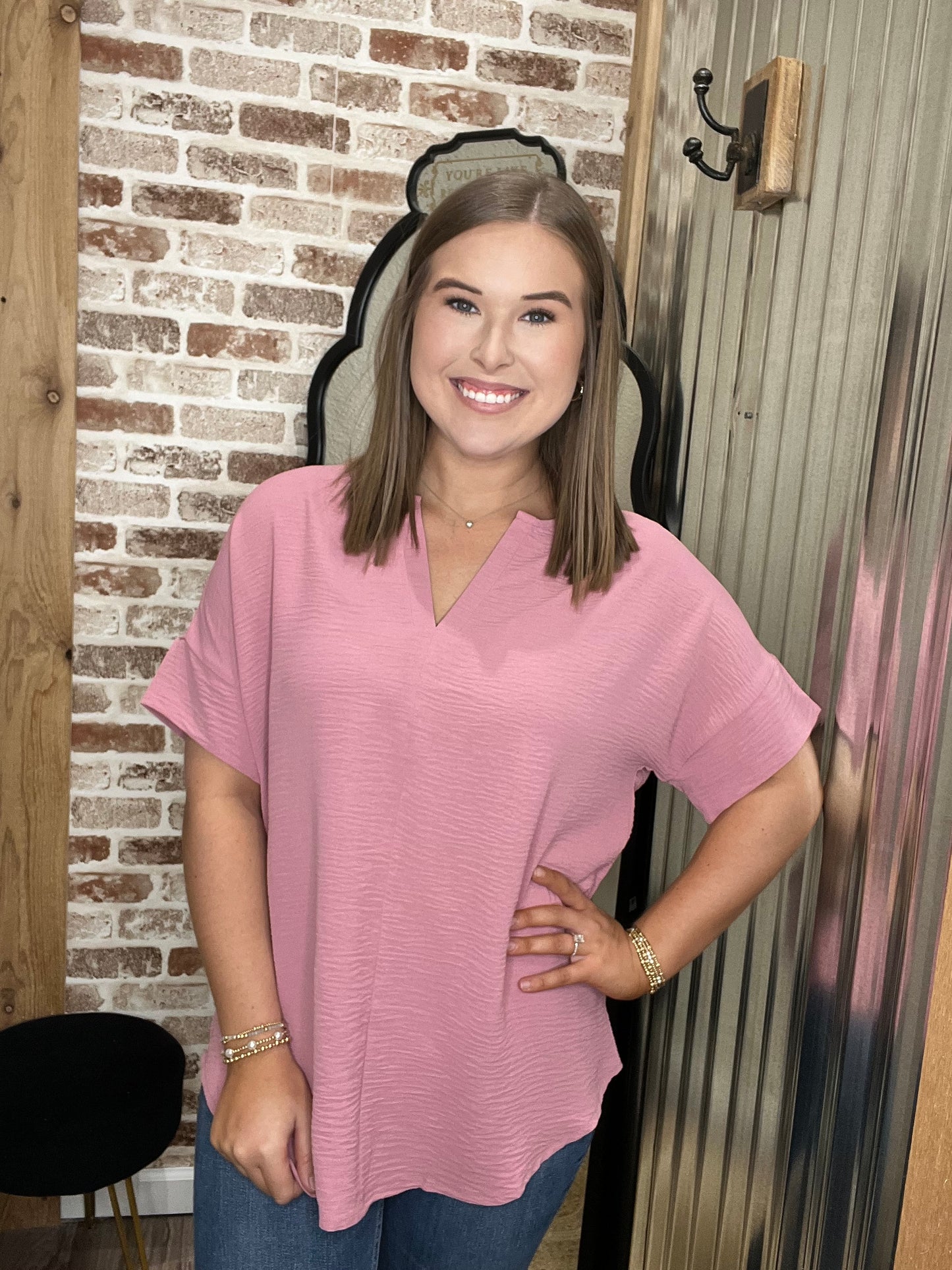 LT ROSE | RHONA TOP