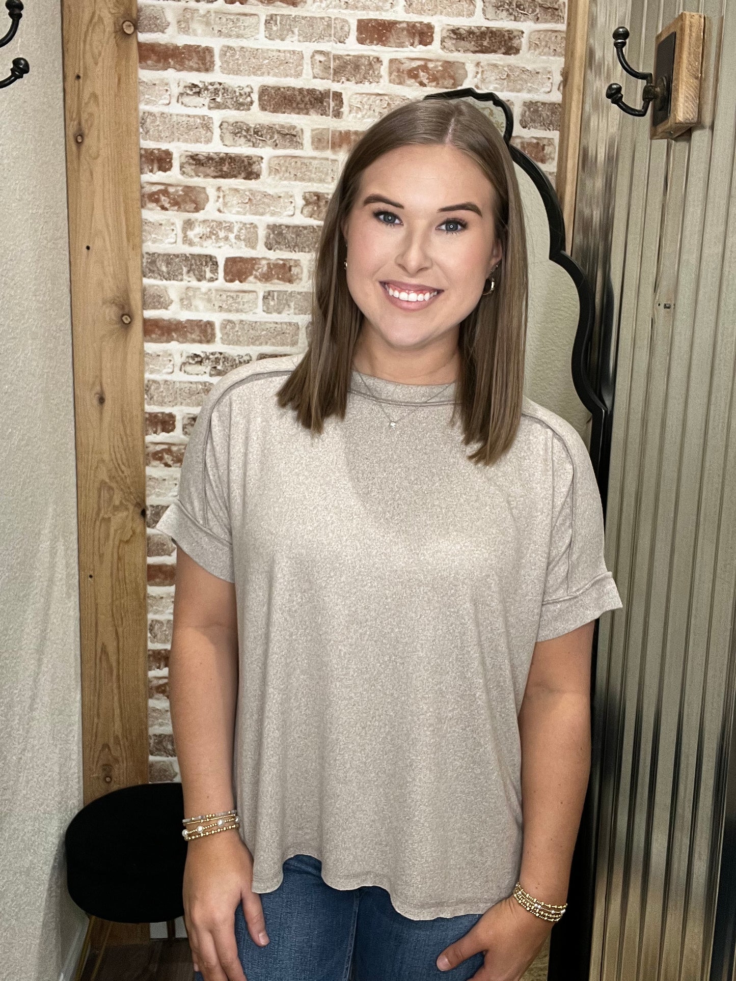 ASH MOCHA | KODI TEE