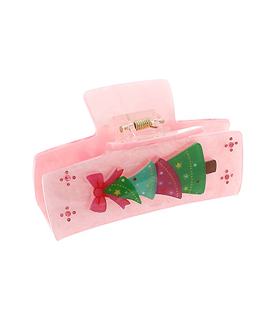Christmas Tree Claw Clip