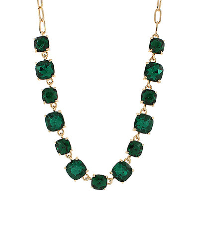 Clara Cushion Cut Necklace