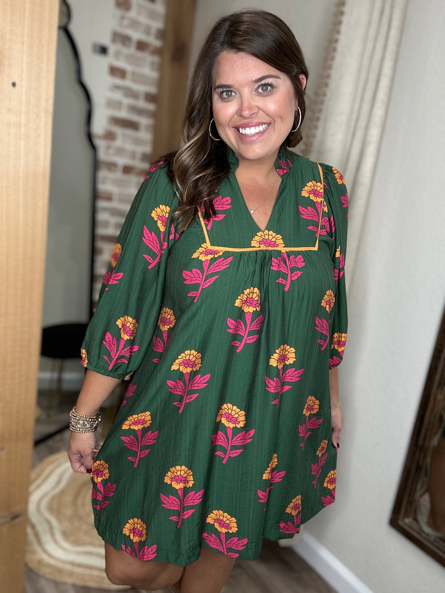 Celine Floral Dress